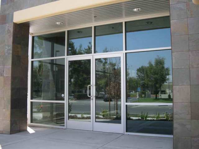 commercial glass windows doors