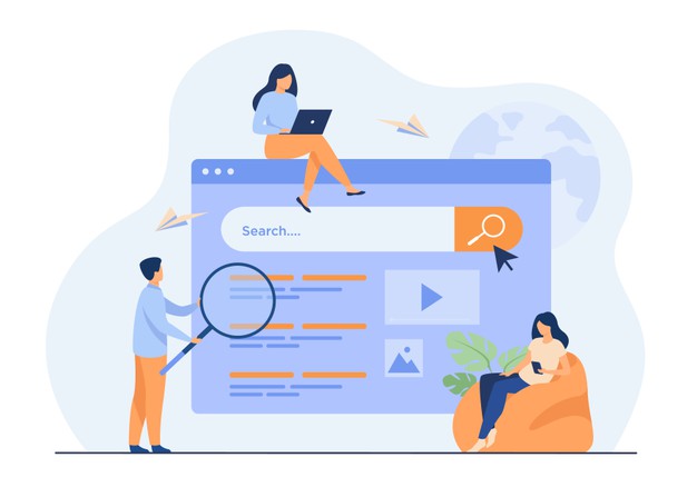 People using search box for query, engine giving result