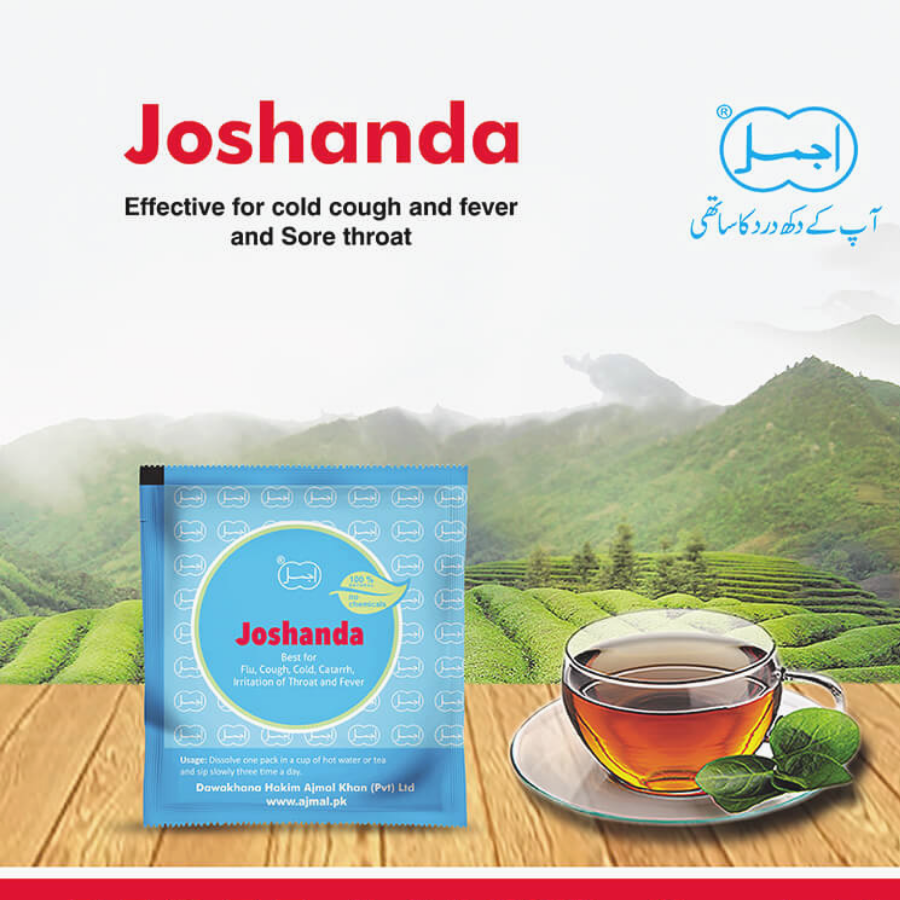 Joshanda is an ancient multi-ingredient alternative remedy for the treatment of acute upper respiratory diseases