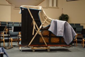 Piano moving.