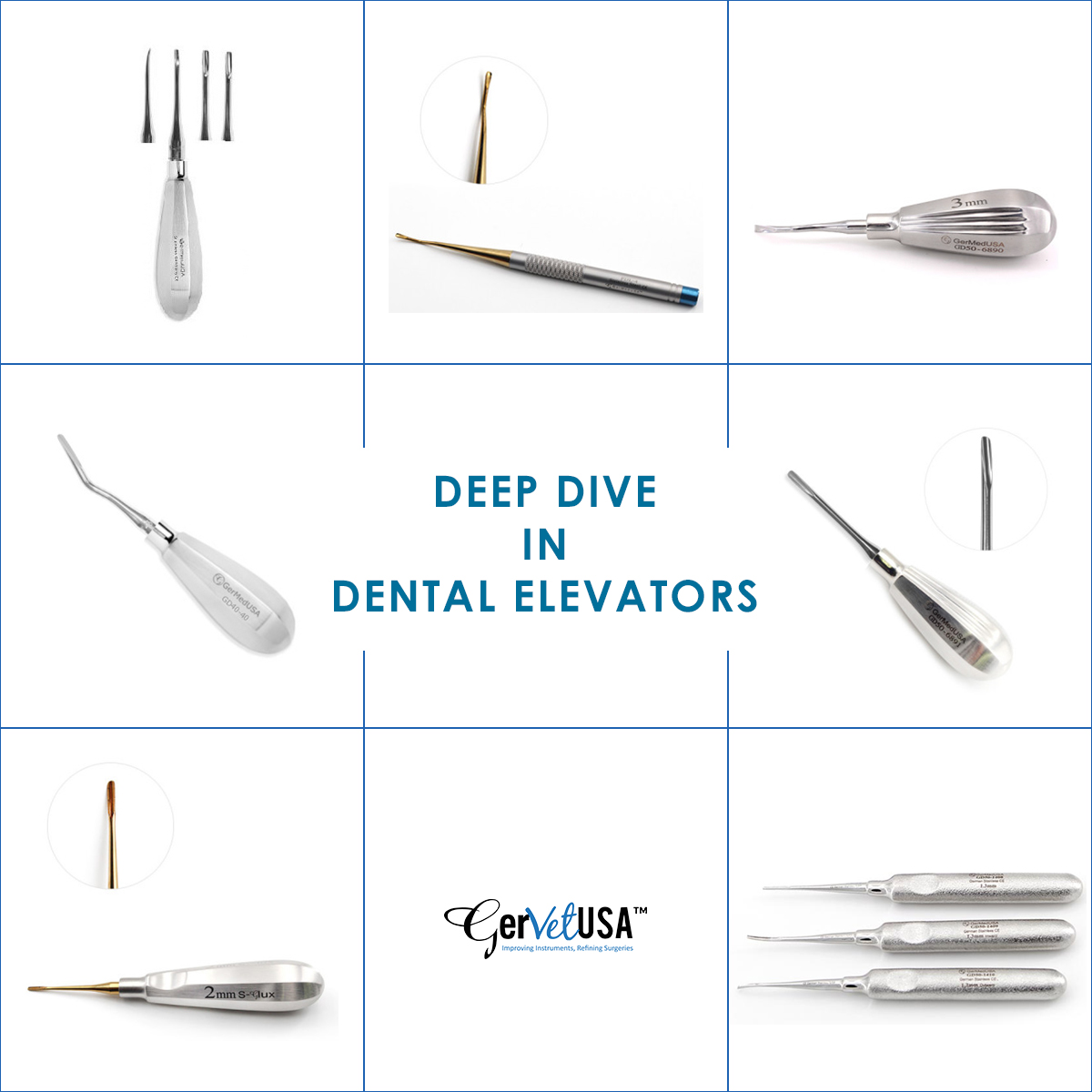 Dental elevators