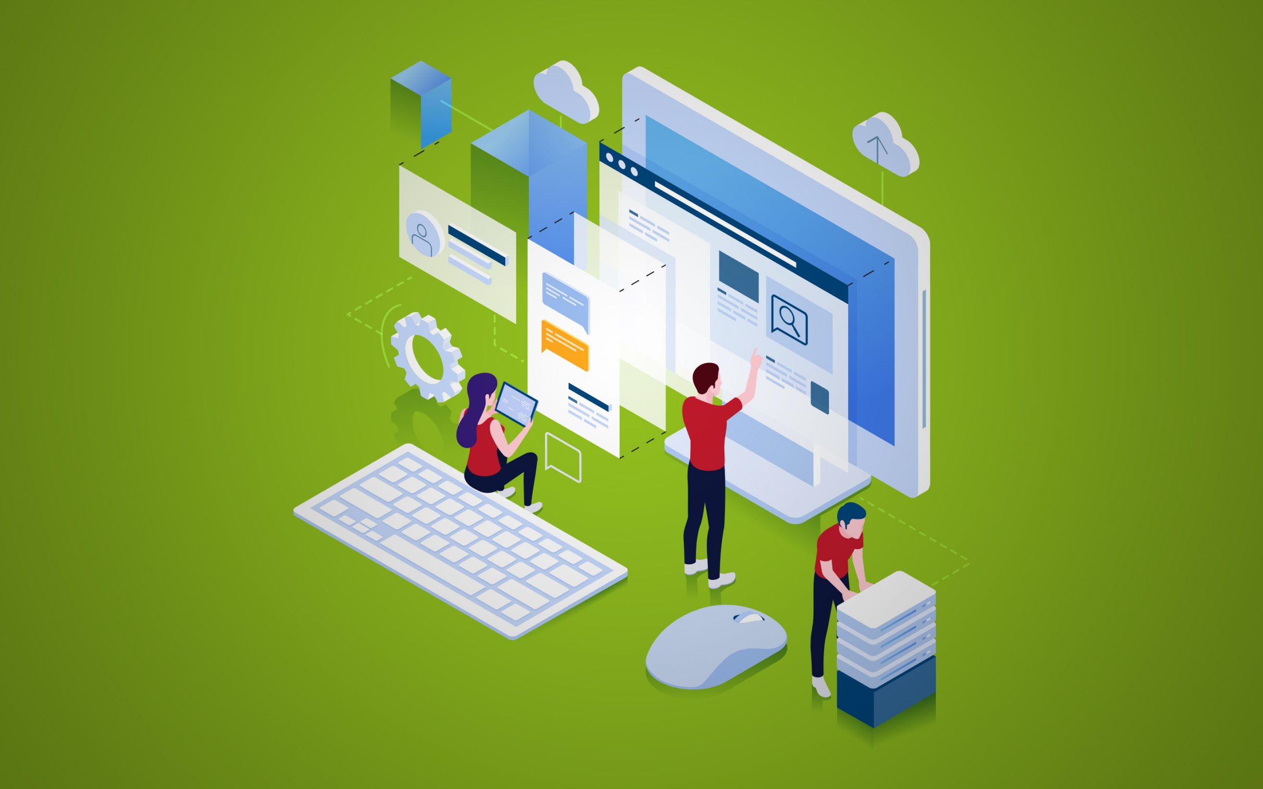 landing page vs microsite