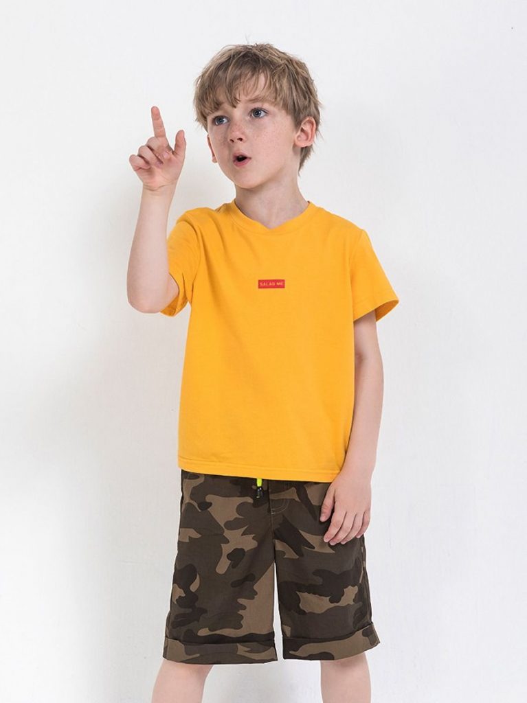  LITTLE BIG BOY YELLOW T-SHIRT