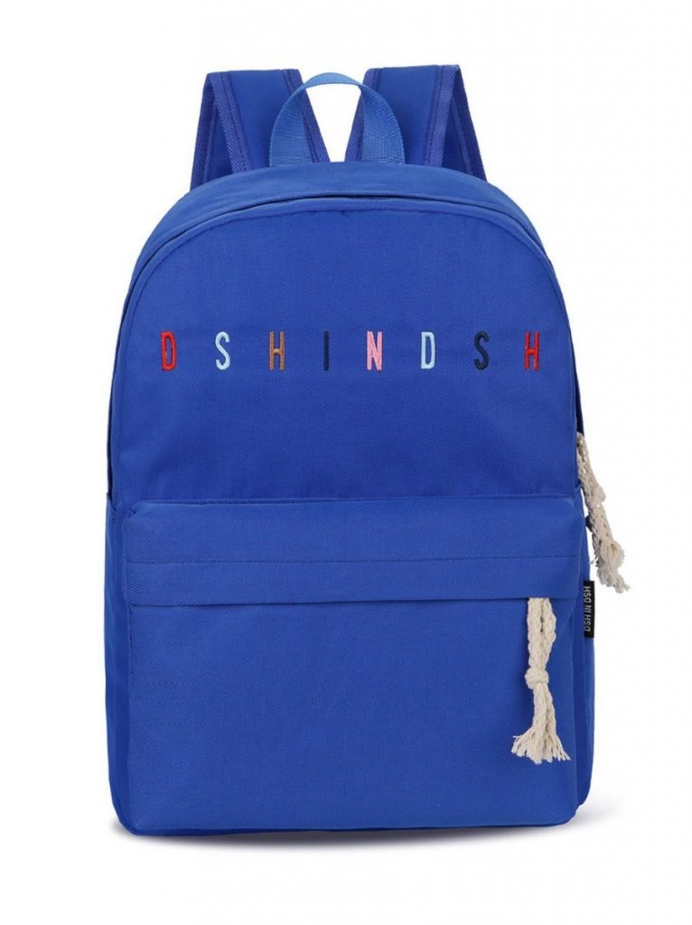  KID OXFORD CLOTH EMBROIDER ALPHABET SCHOOL BAG