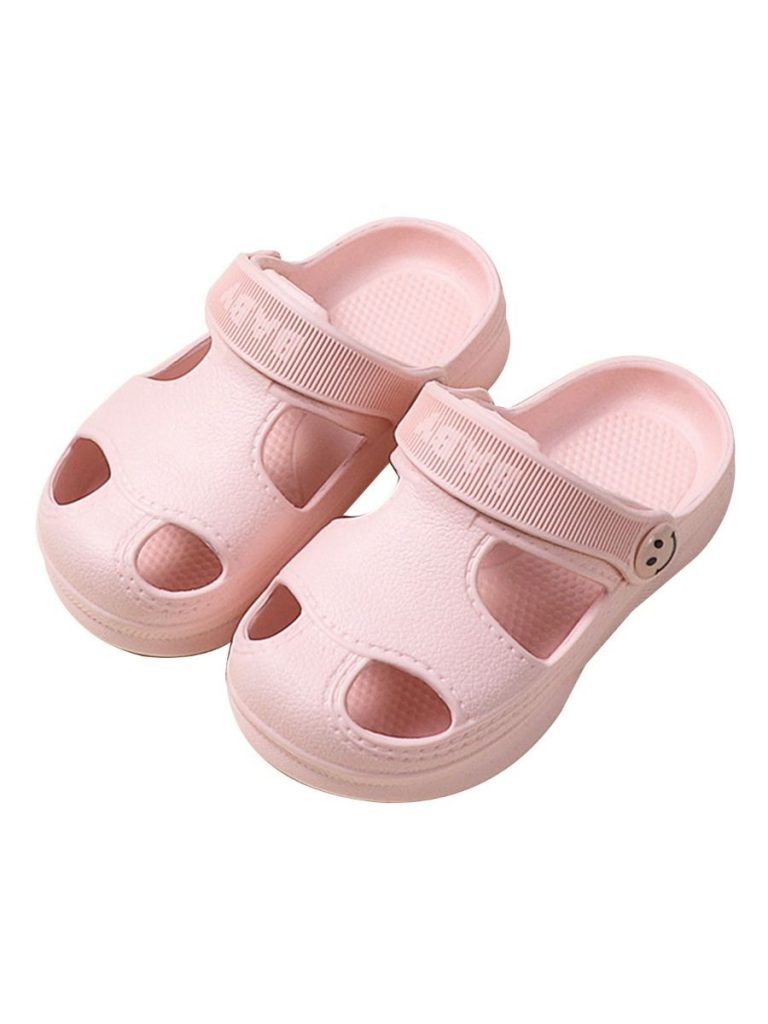 Baby Toddler Solid Color Slippers