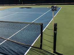Tennis court net details