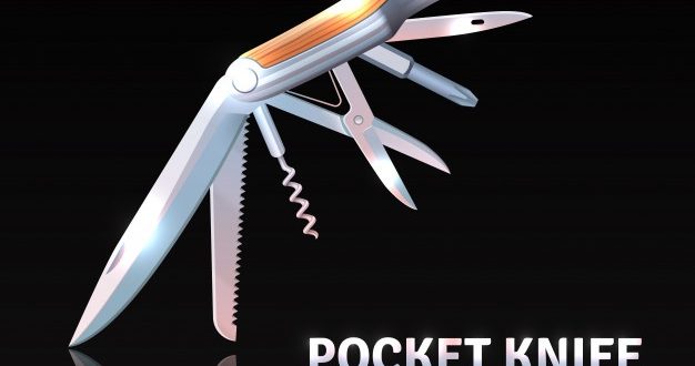 Affordable Damascus steel Pocket Knife