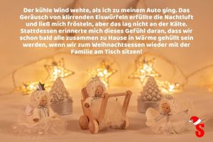 Der kühle Wind wehte Christmas