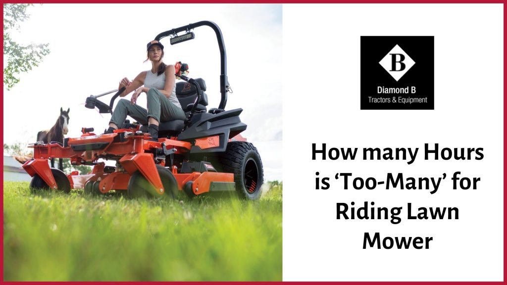 Riding lawn mower for sale - Diamond B Tractors & Equipment