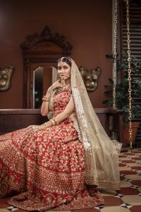 Red Bridal Lehenga