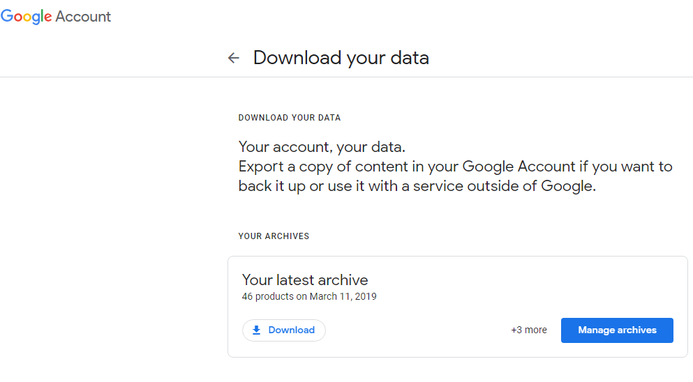 download Gmail emails