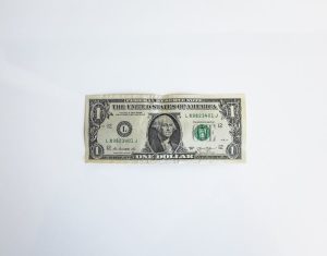 A dollar bill