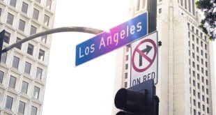 Sign that says Los Angeles
