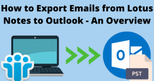 How to Export Emails from Lotus Notes to Outlook