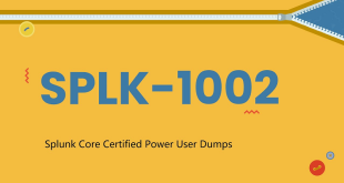 Splunk SPLK-1002 Dumps