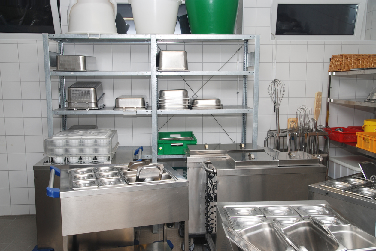 commercial kitchen benches
