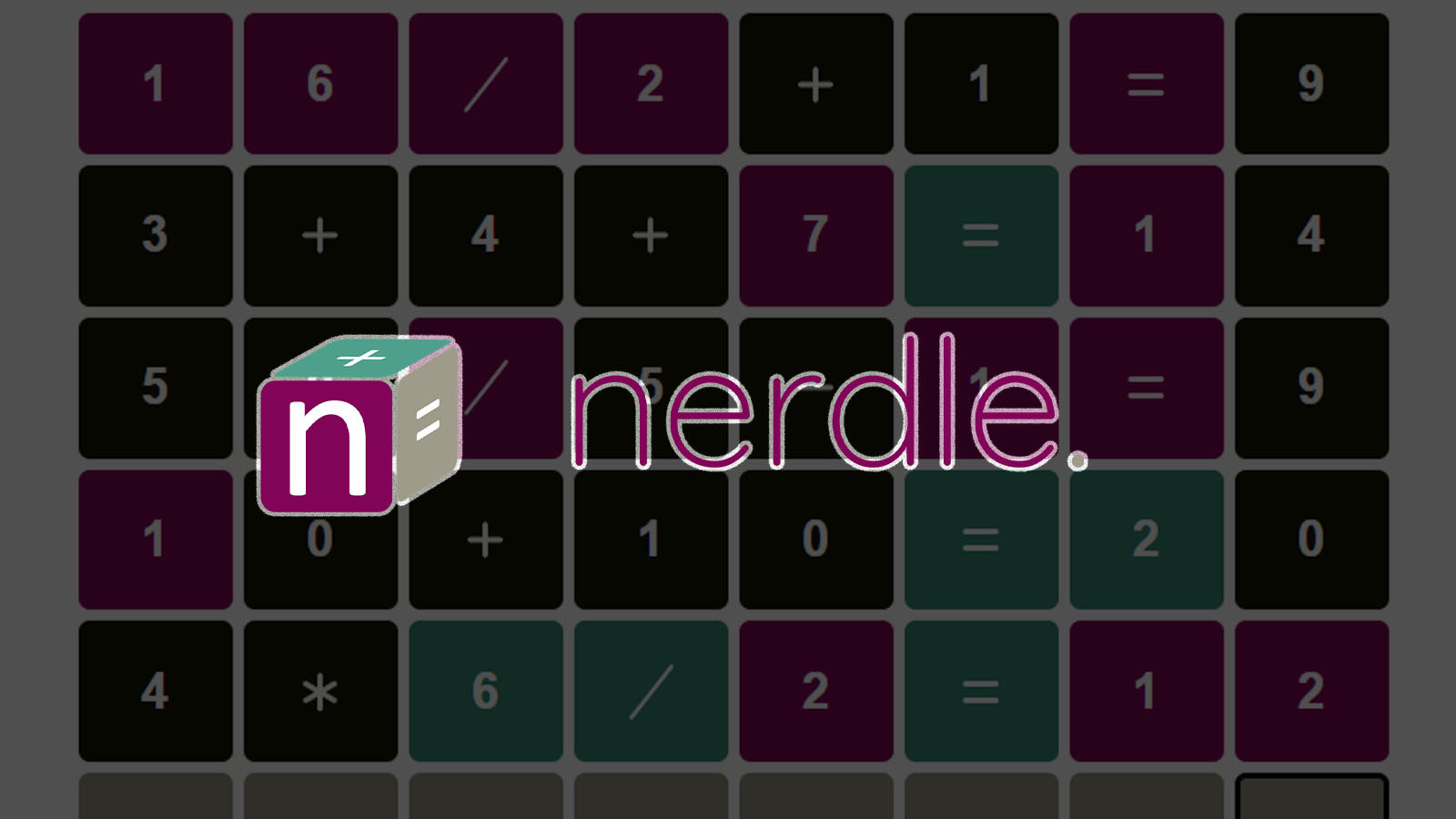 NERDLE GAME